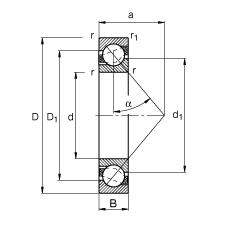 ǽ|S 7216-B-TVP, (j) DIN 628-1 ˜ʵҪߴ|  = 40